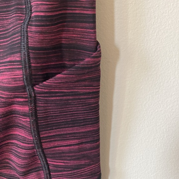 lululemon athletica Burgundy and Black Leggings - Picture 4 of 6